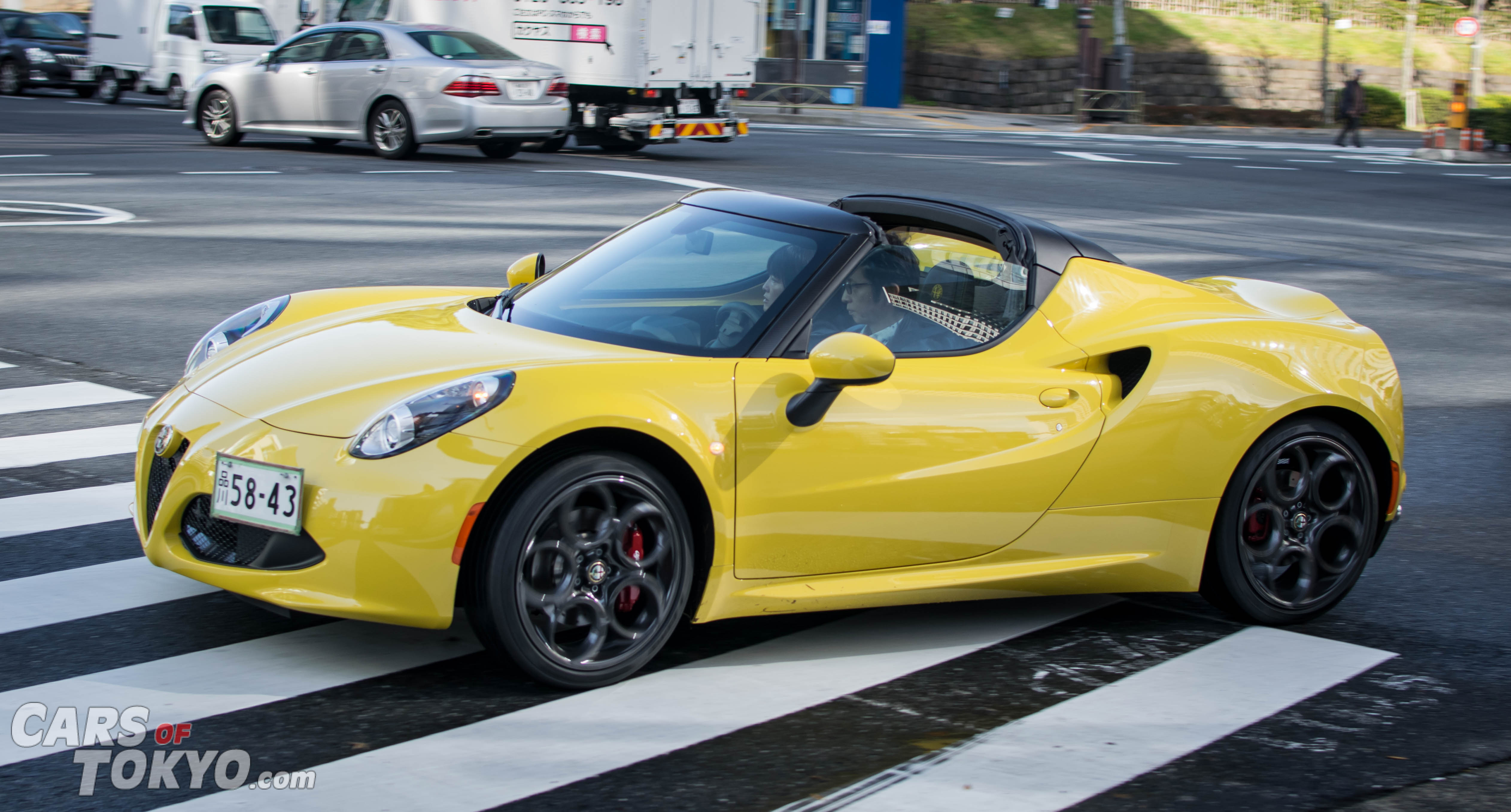 Cars of Tokyo Aoyama Alfa Romeo 4C Spider