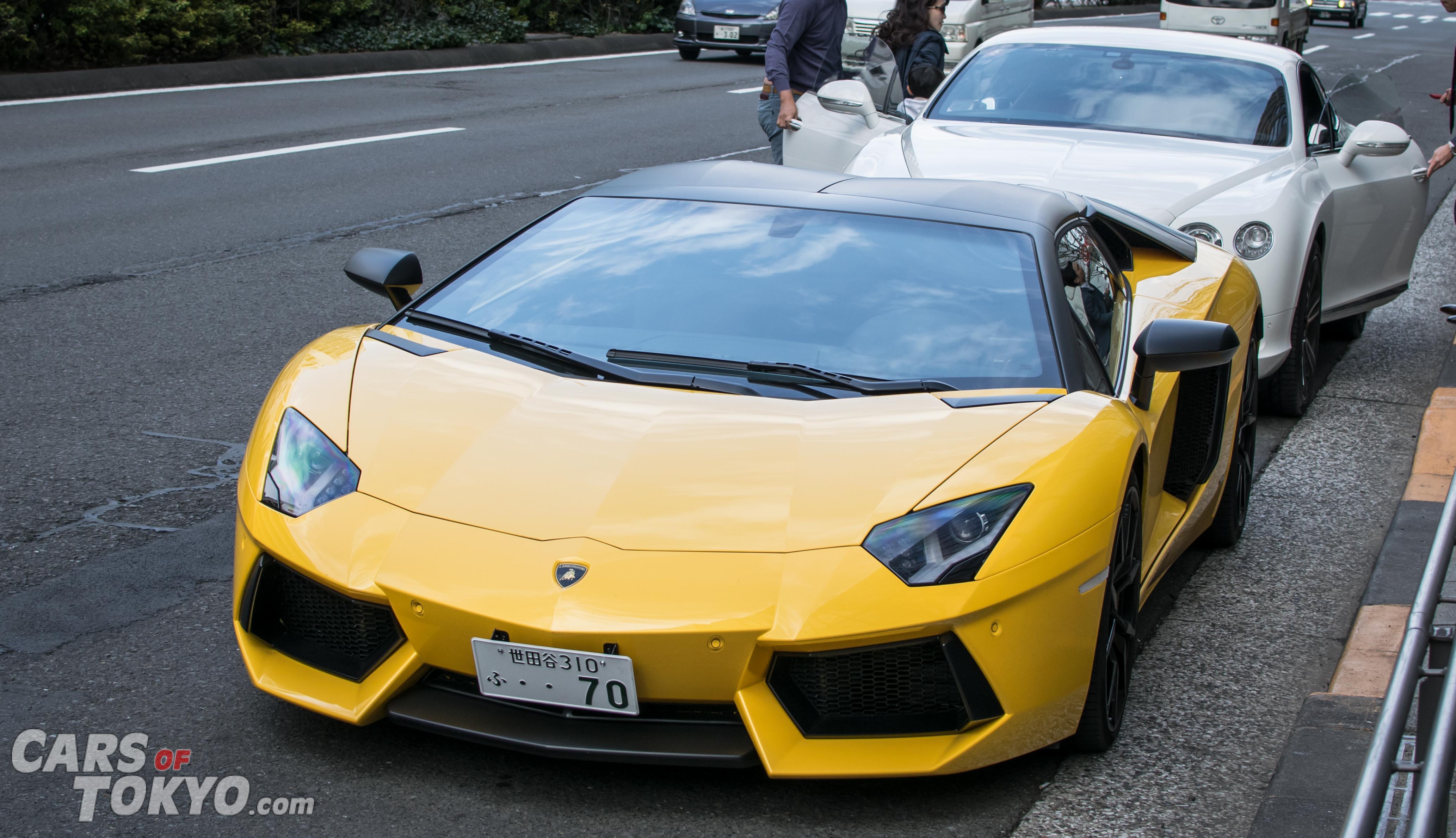 Cars of Tokyo Aoyama Lamborghini Aventador 