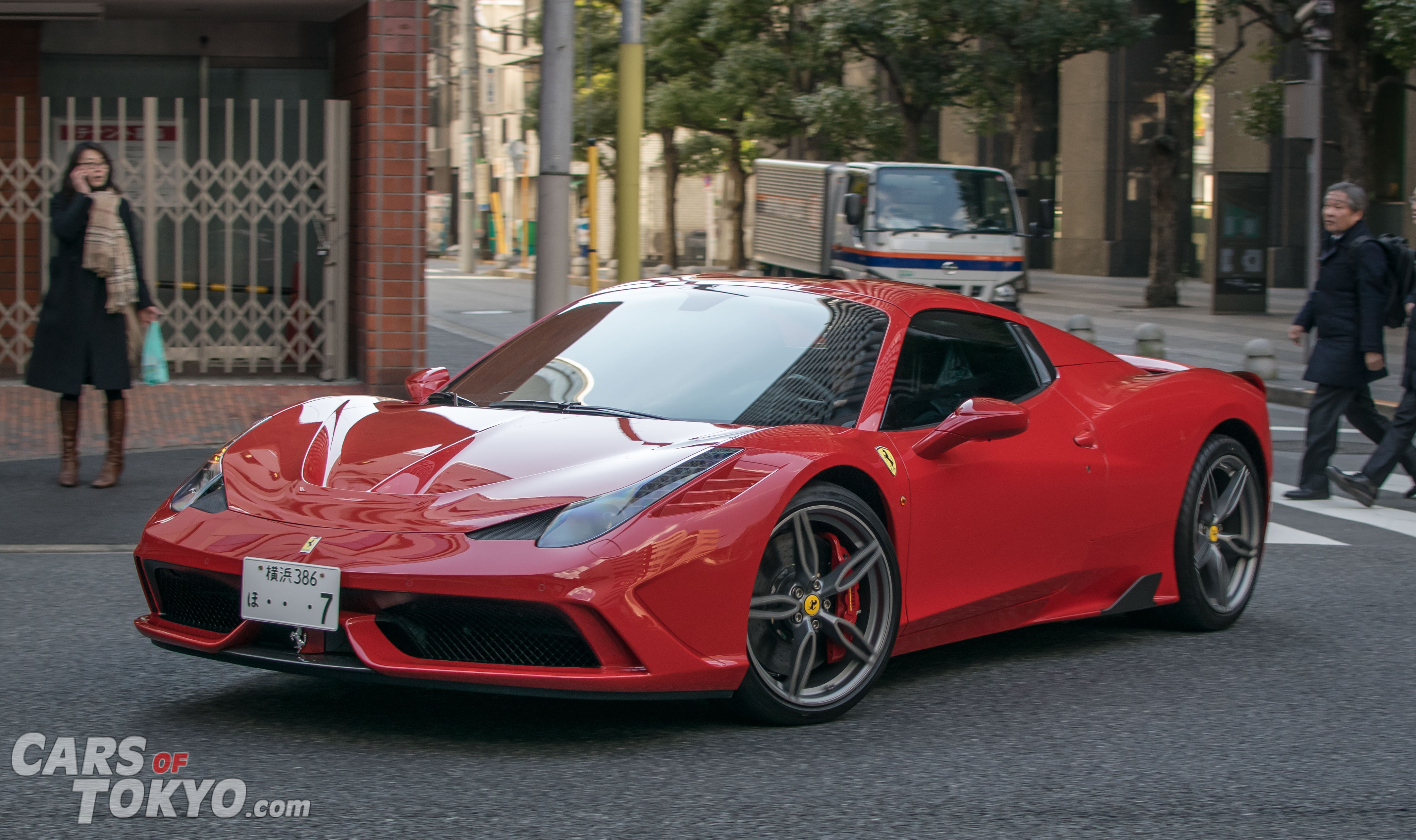 Cars of Tokyo Clean Ferrari 458 Speciale A