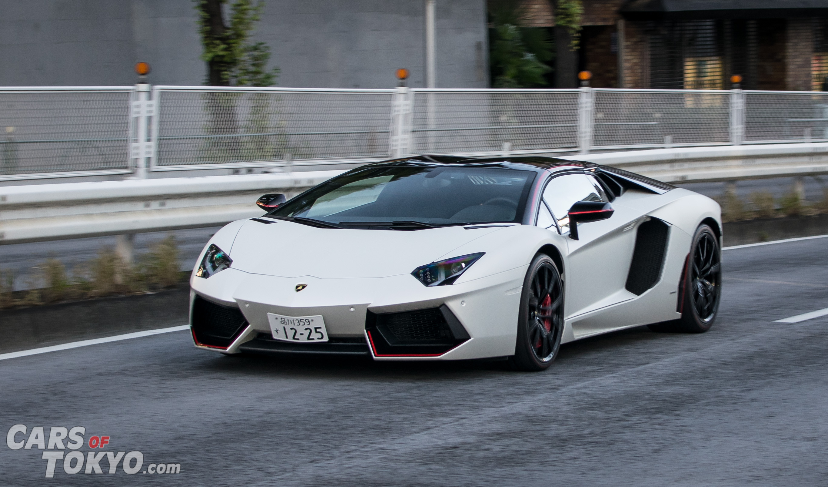 Cars of Tokyo Clean Lamborghini Aventador Pirelli Edition