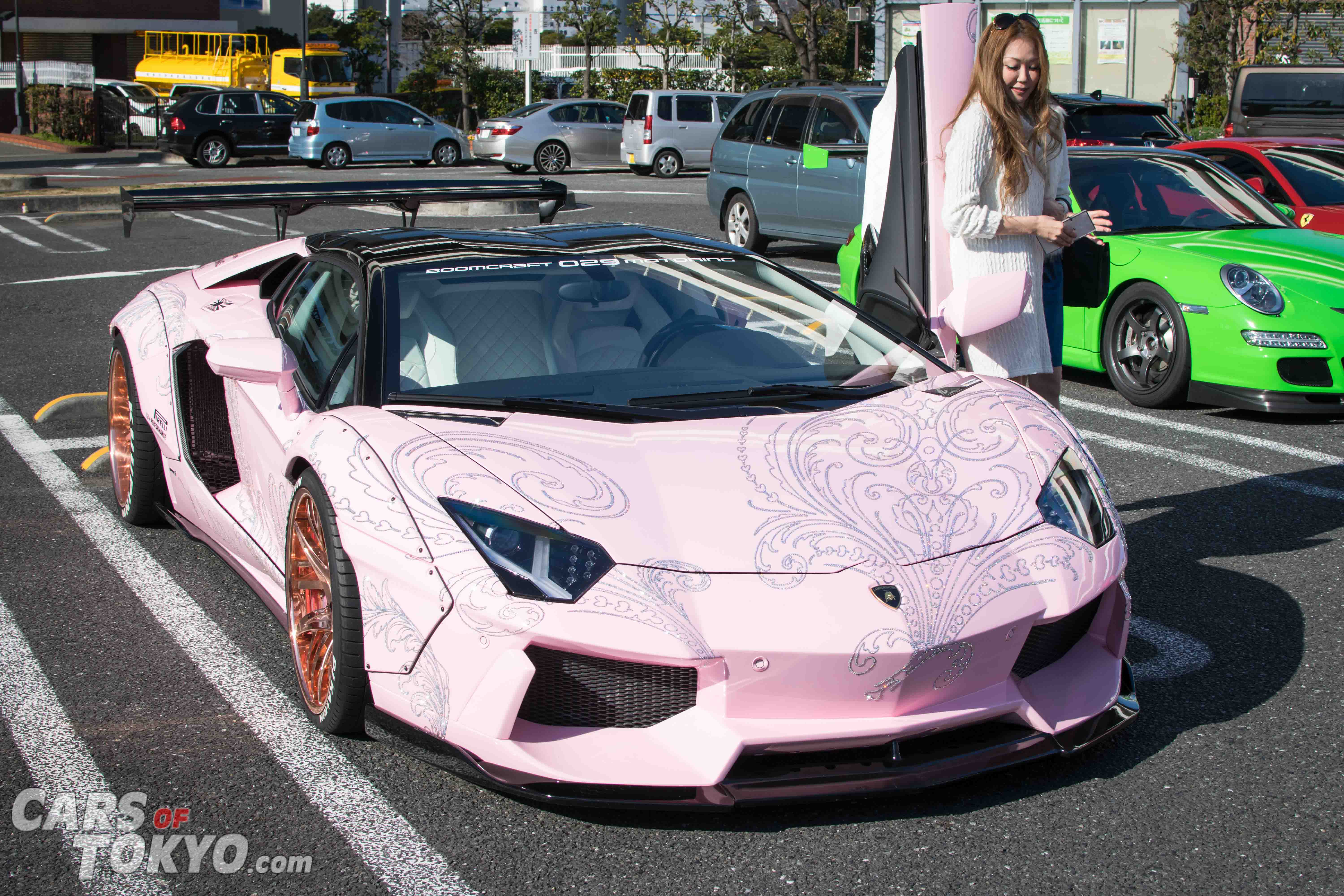 Pink Lamborghini Aventador Turns Heads In Tokyo