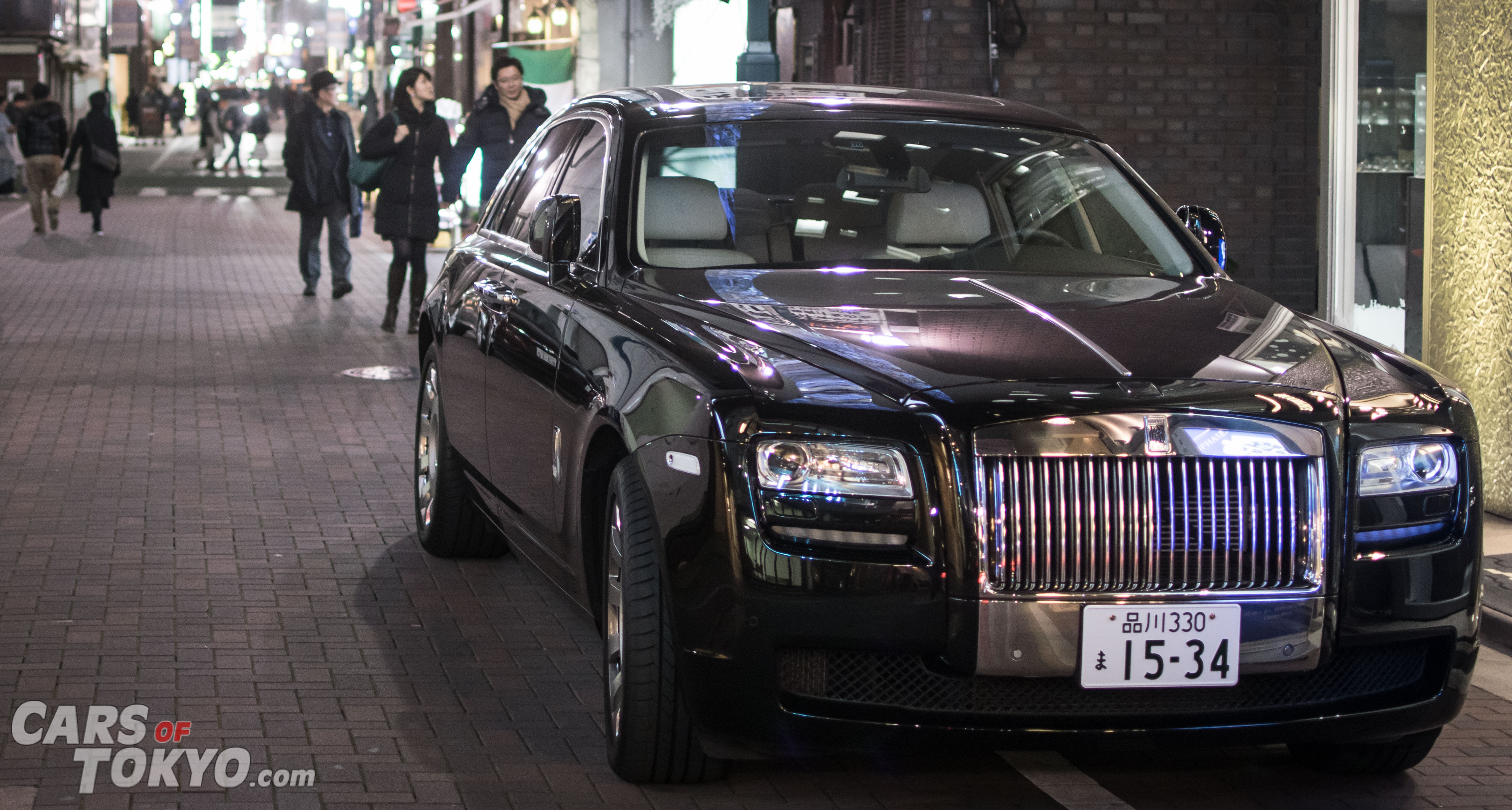 Cars of Tokyo Ginza Rolls Royce Ghost