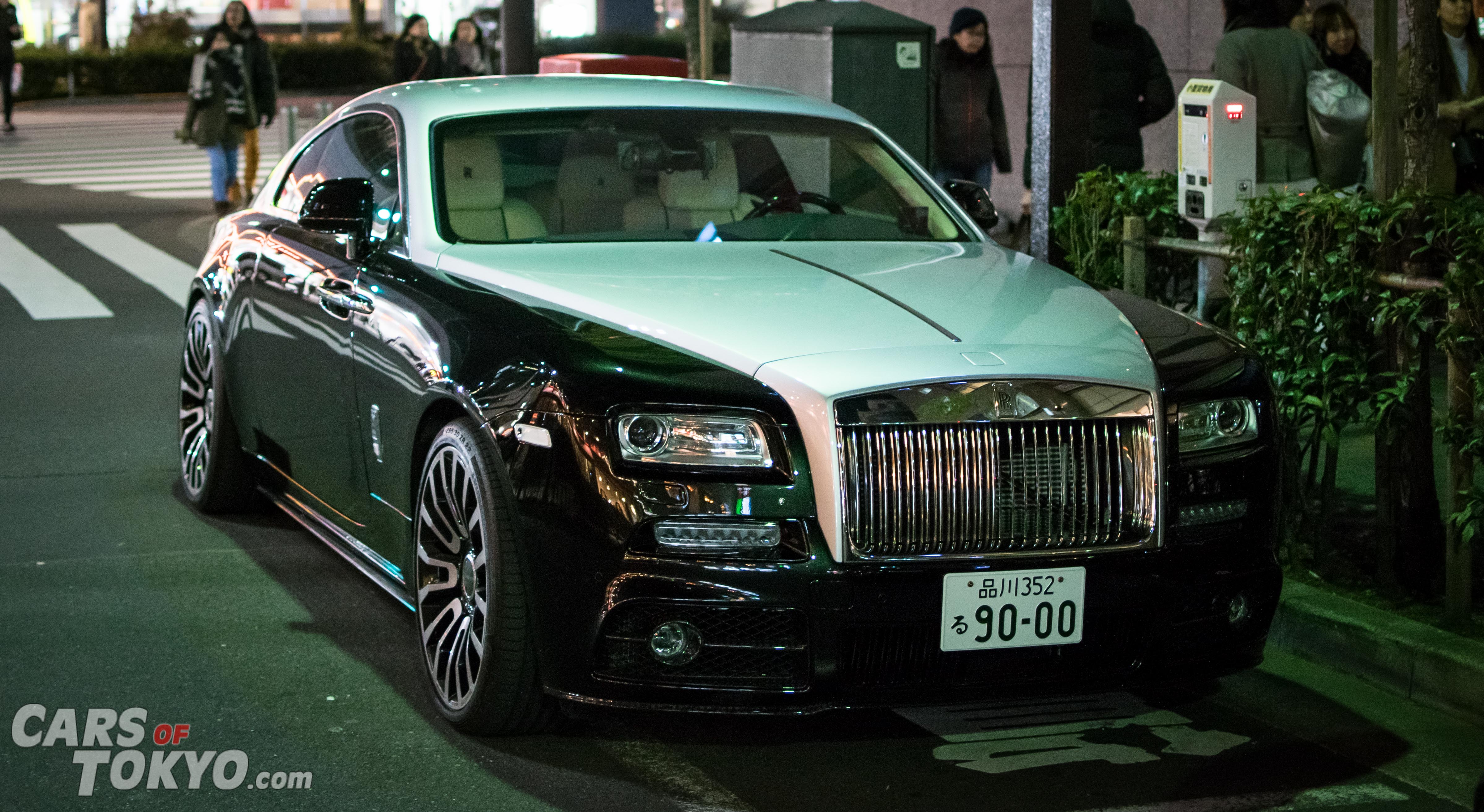 Cars of Tokyo Ginza Rolls Royce Wraith Mansory