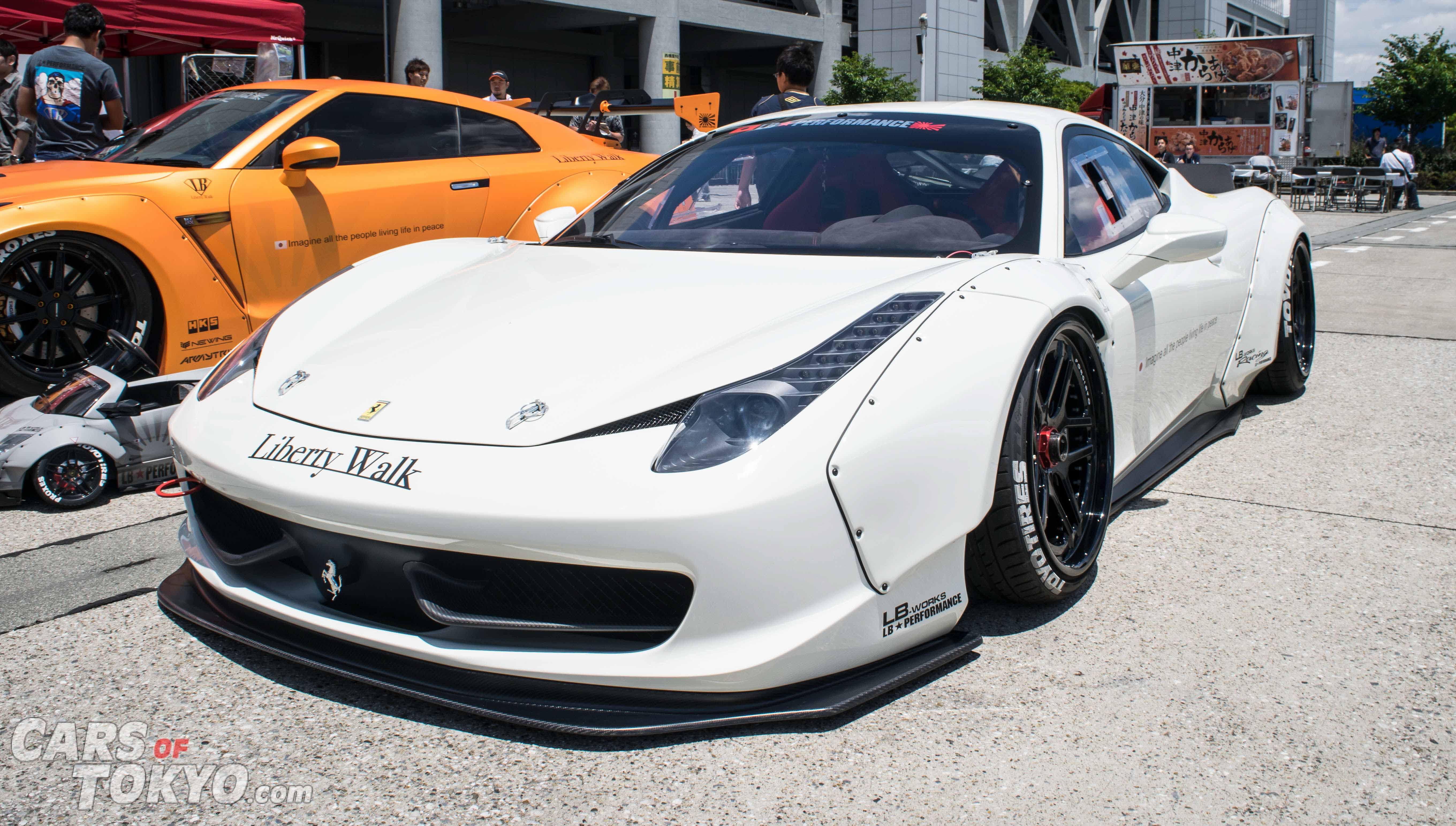 Cars of Tokyo Liberty Walk Ferrari 458