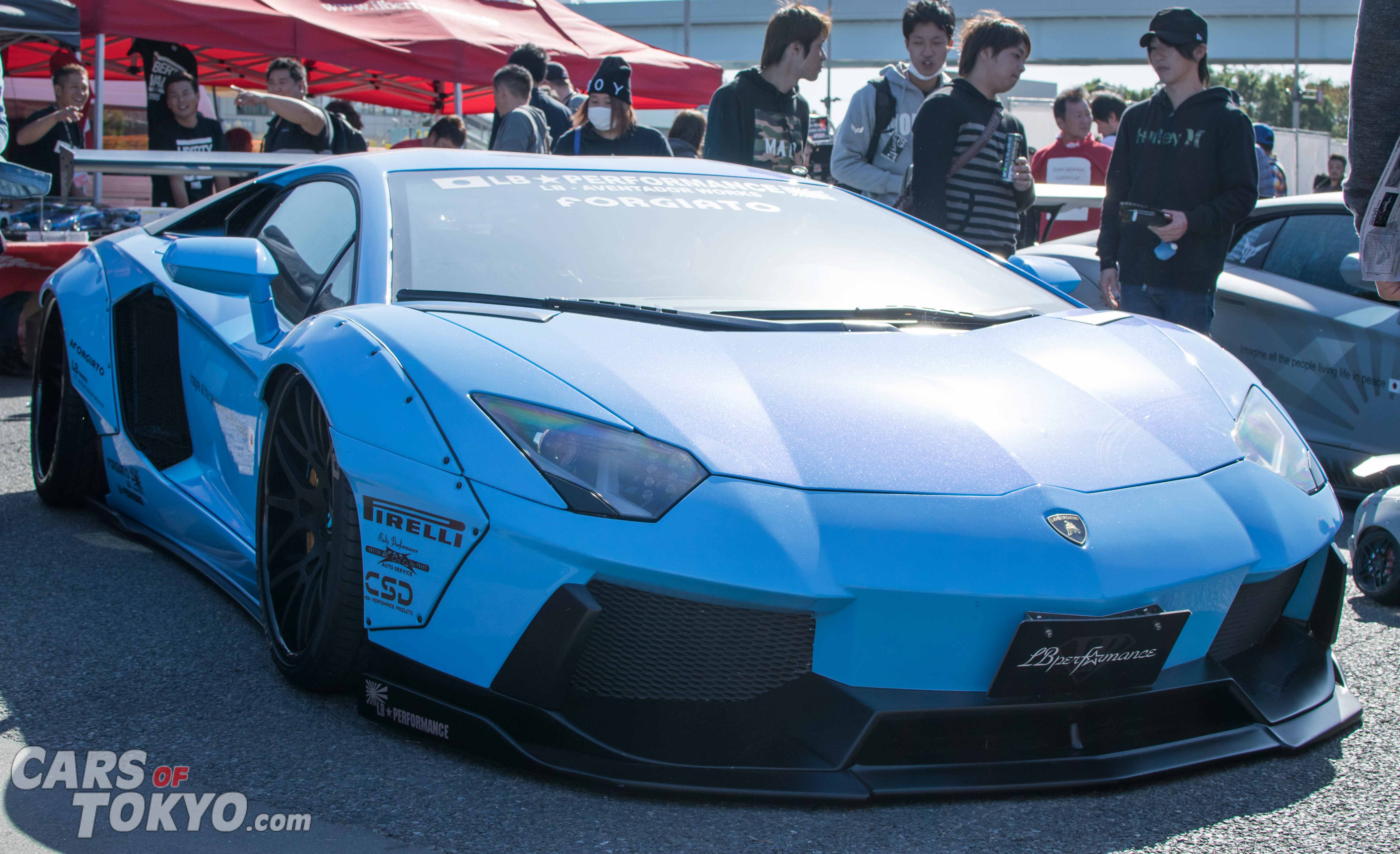 Cars of Tokyo Liberty Walk Lamborghini Aventador Blue