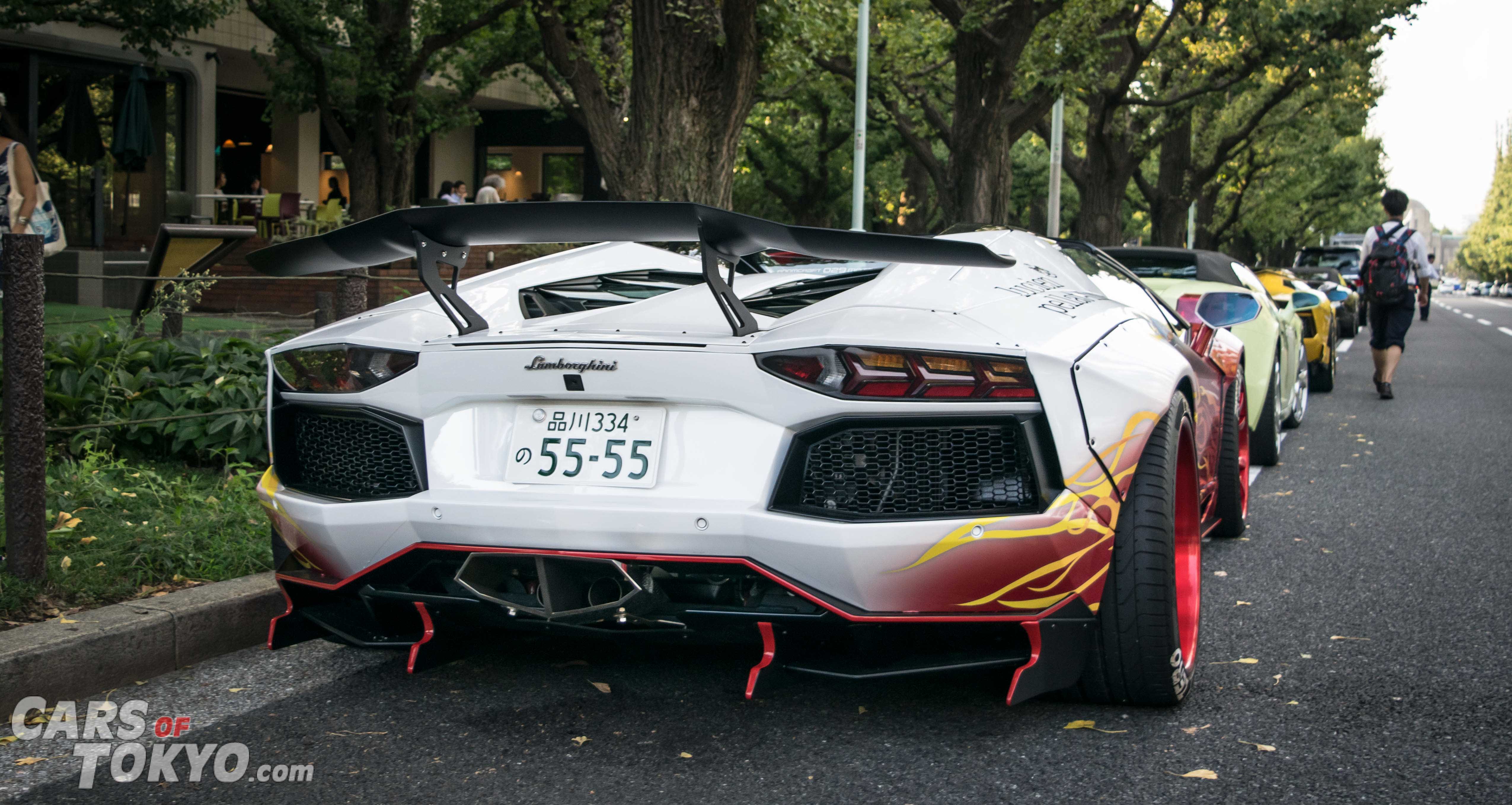 Cars of Tokyo Liberty Walk Lamborghini Aventador Roadster