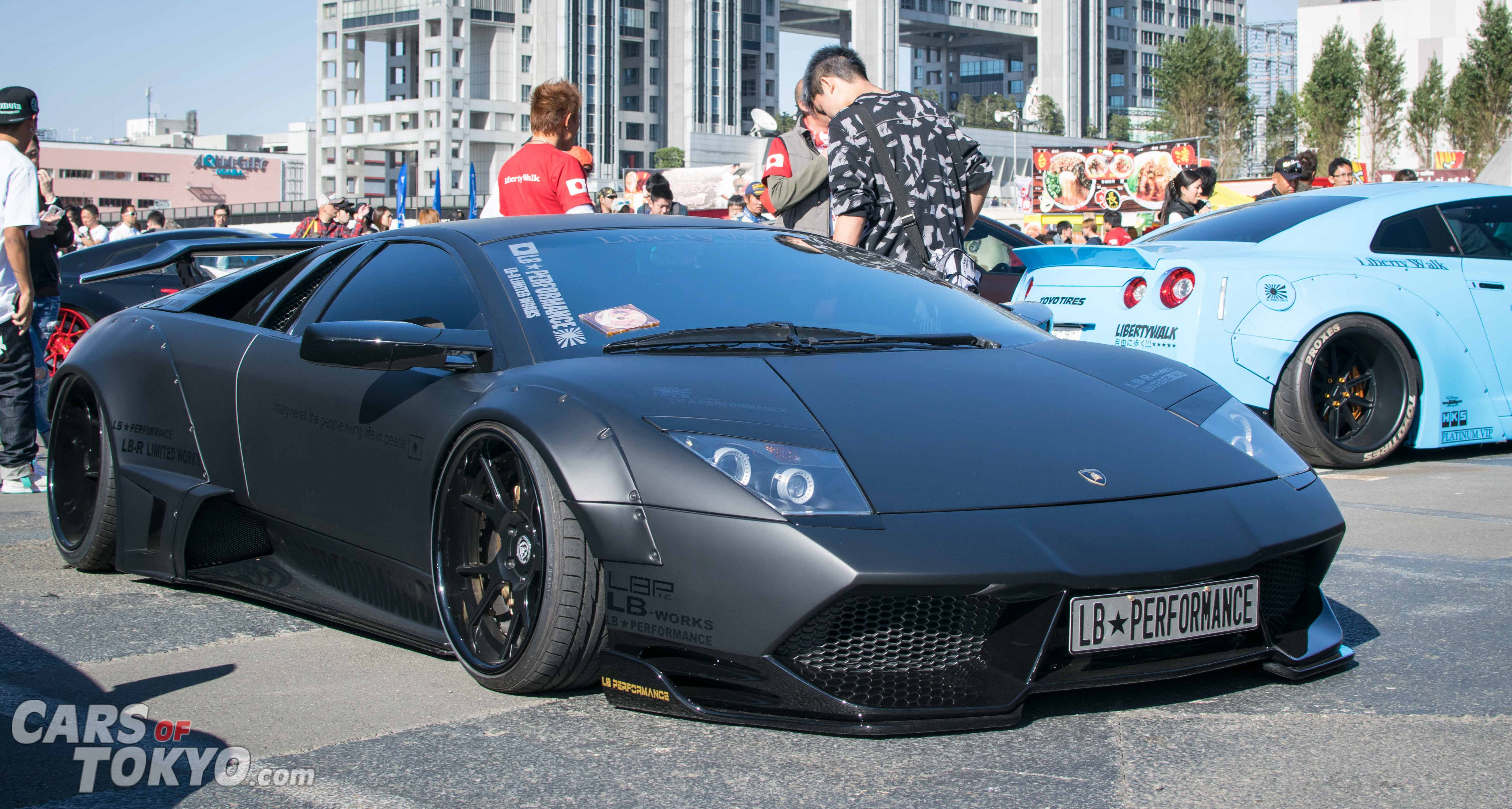 Cars of Tokyo Liberty Walk Lamborghini Murcielago Black