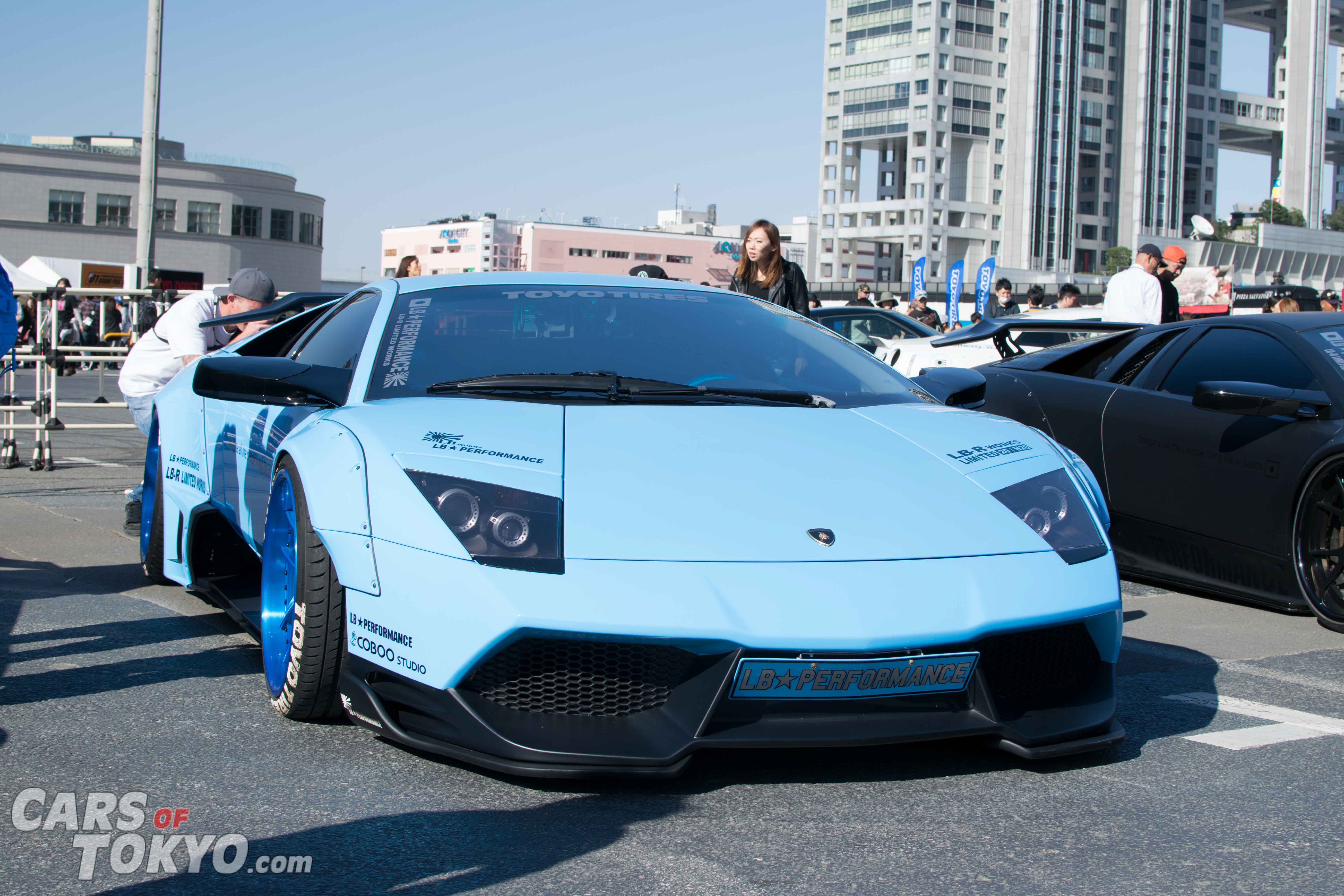 Cars of Tokyo Liberty Walk Lamborghini Murcielago Blue