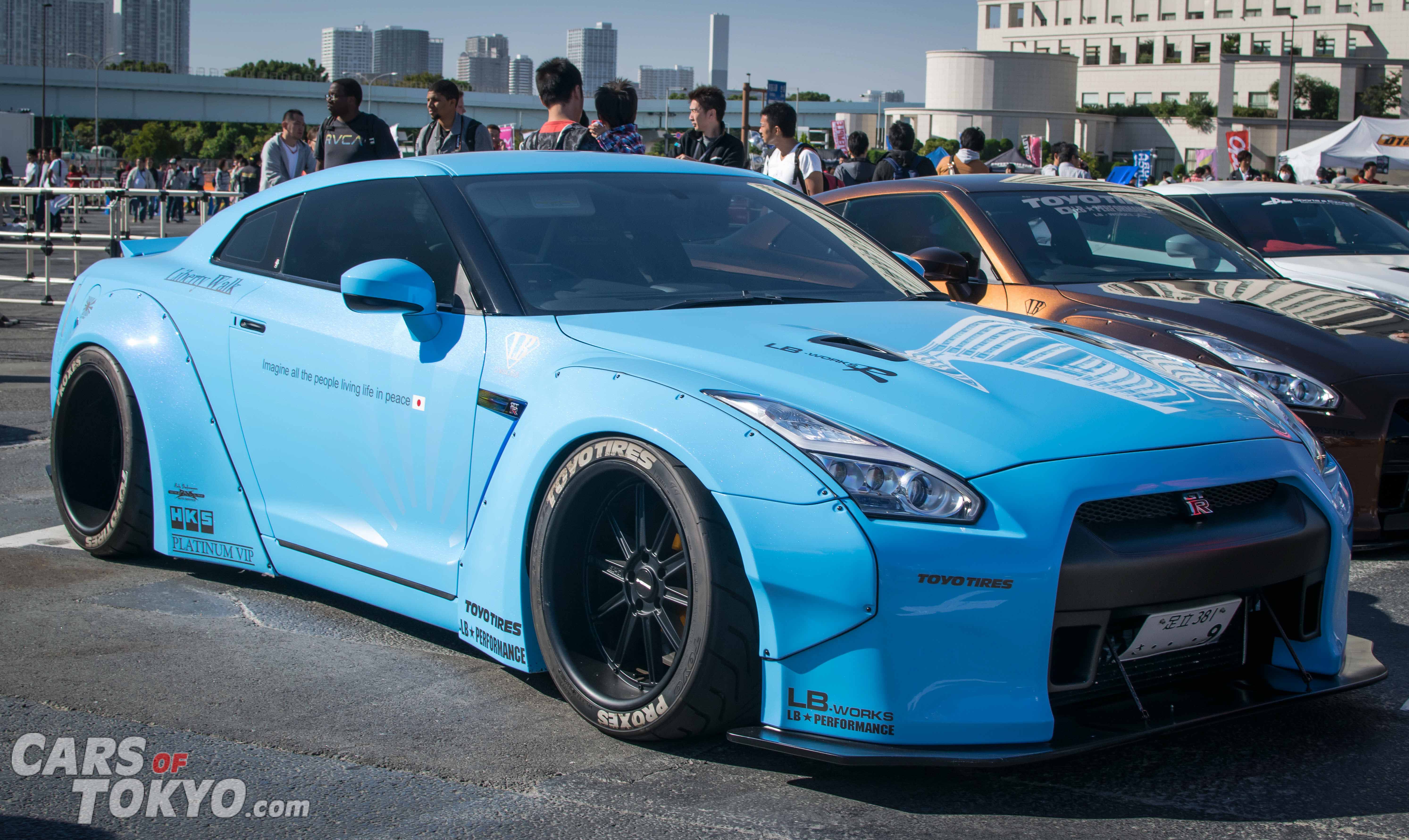 Cars of Tokyo Liberty Walk Nissan GT-R Blue