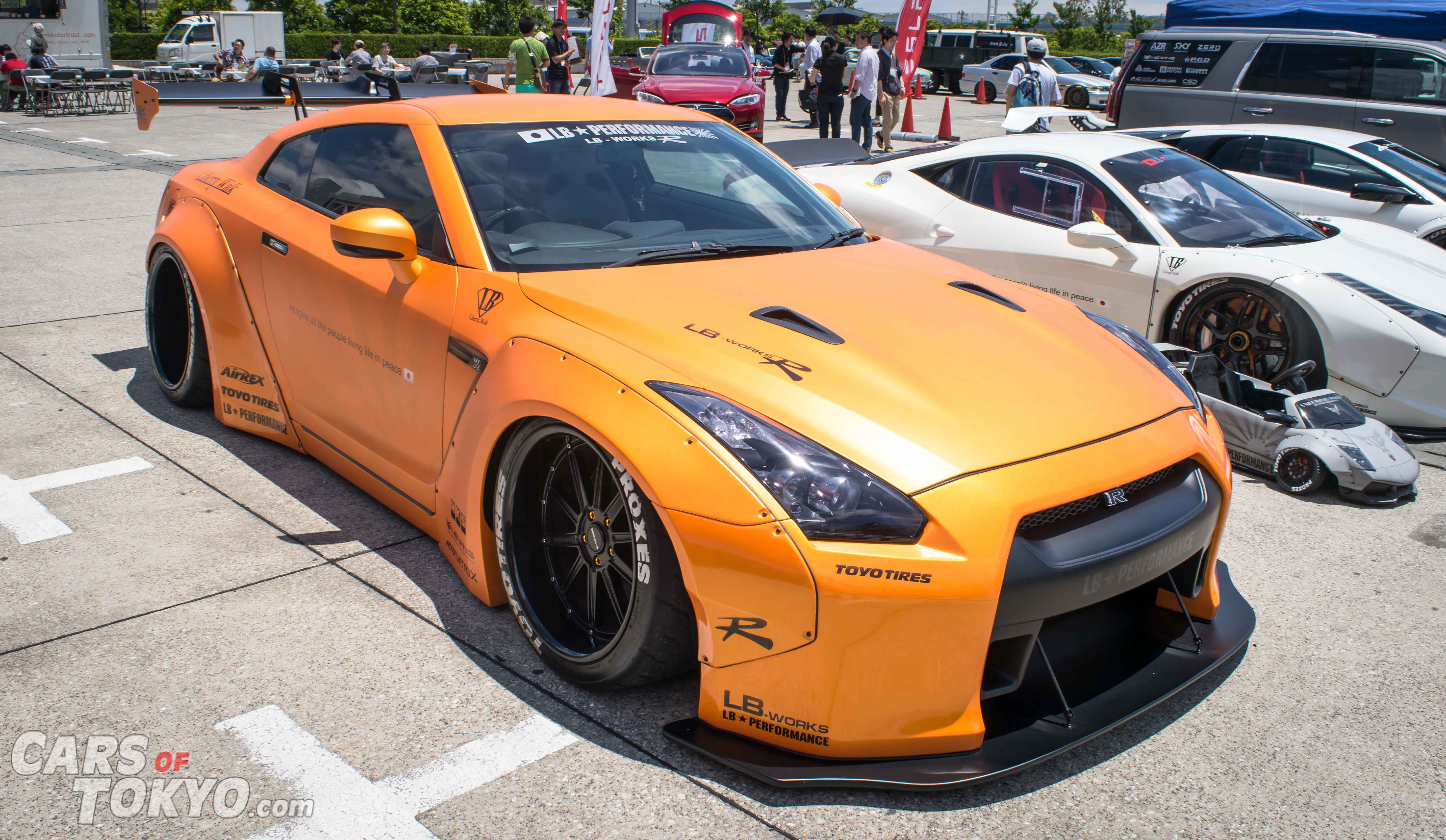 Cars of Tokyo Liberty Walk Nissan GT-R Orange