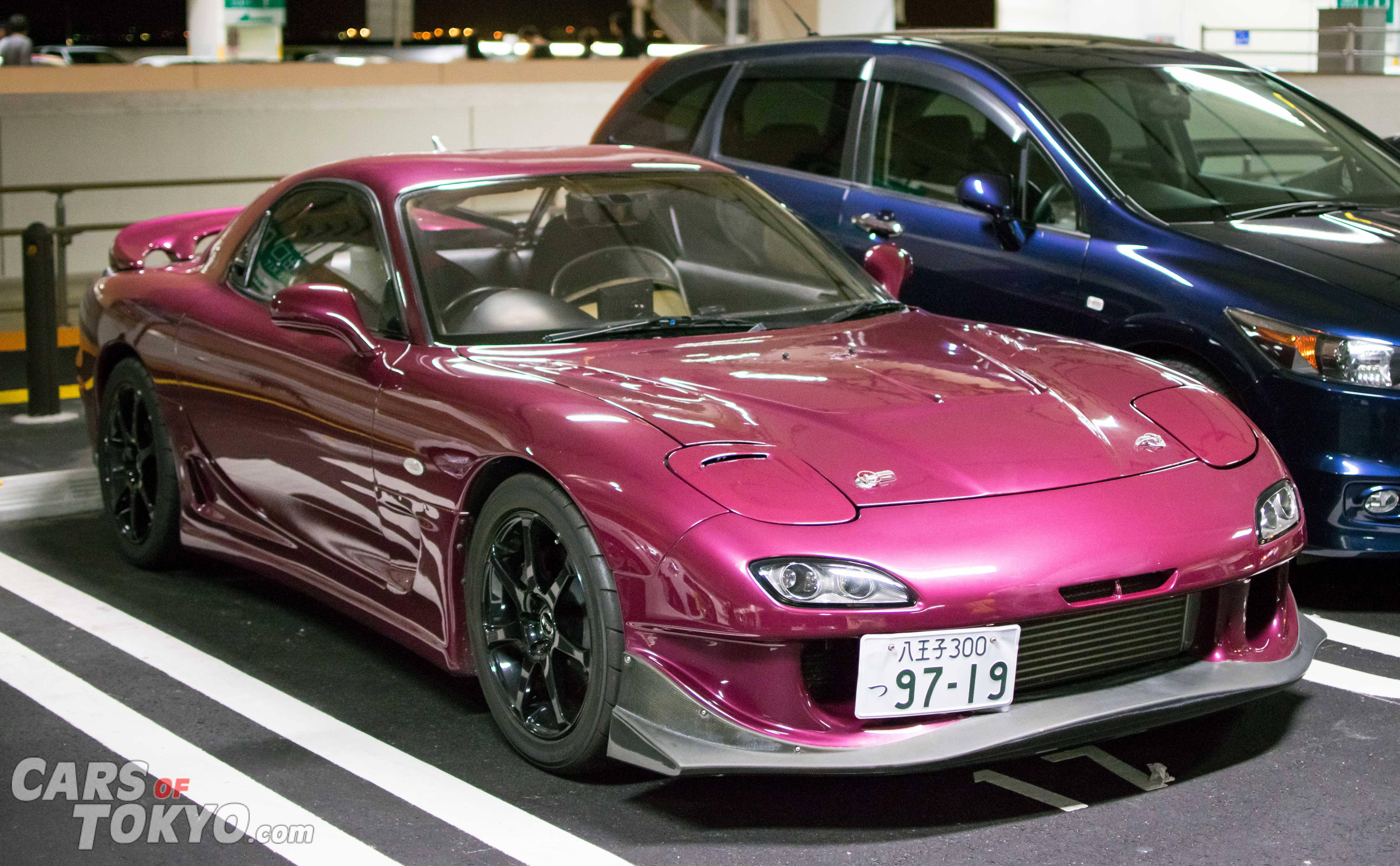 Cars of Tokyo Mazda RX7 Purple