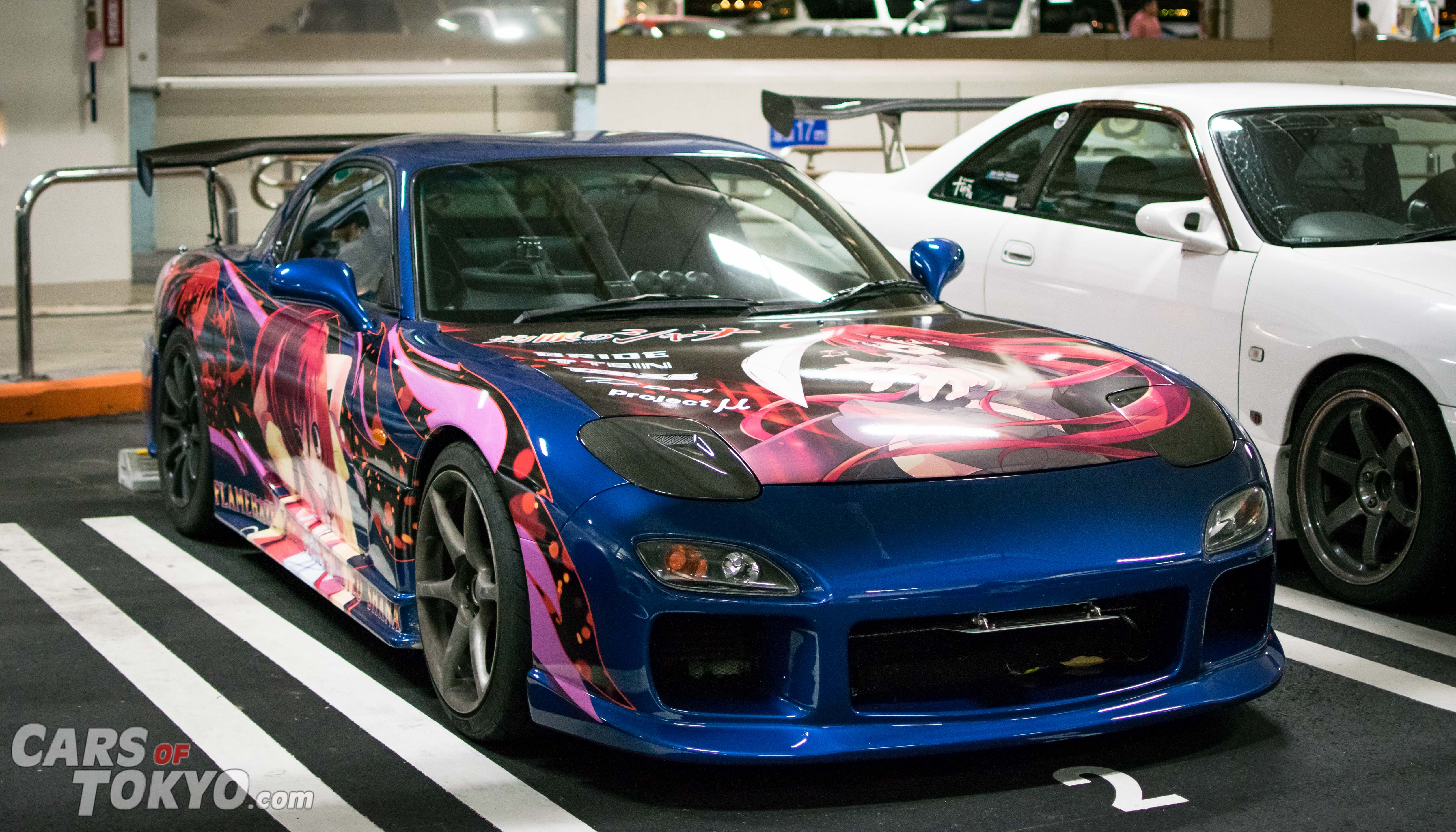 Cars of Tokyo Mazda RX7 Weird