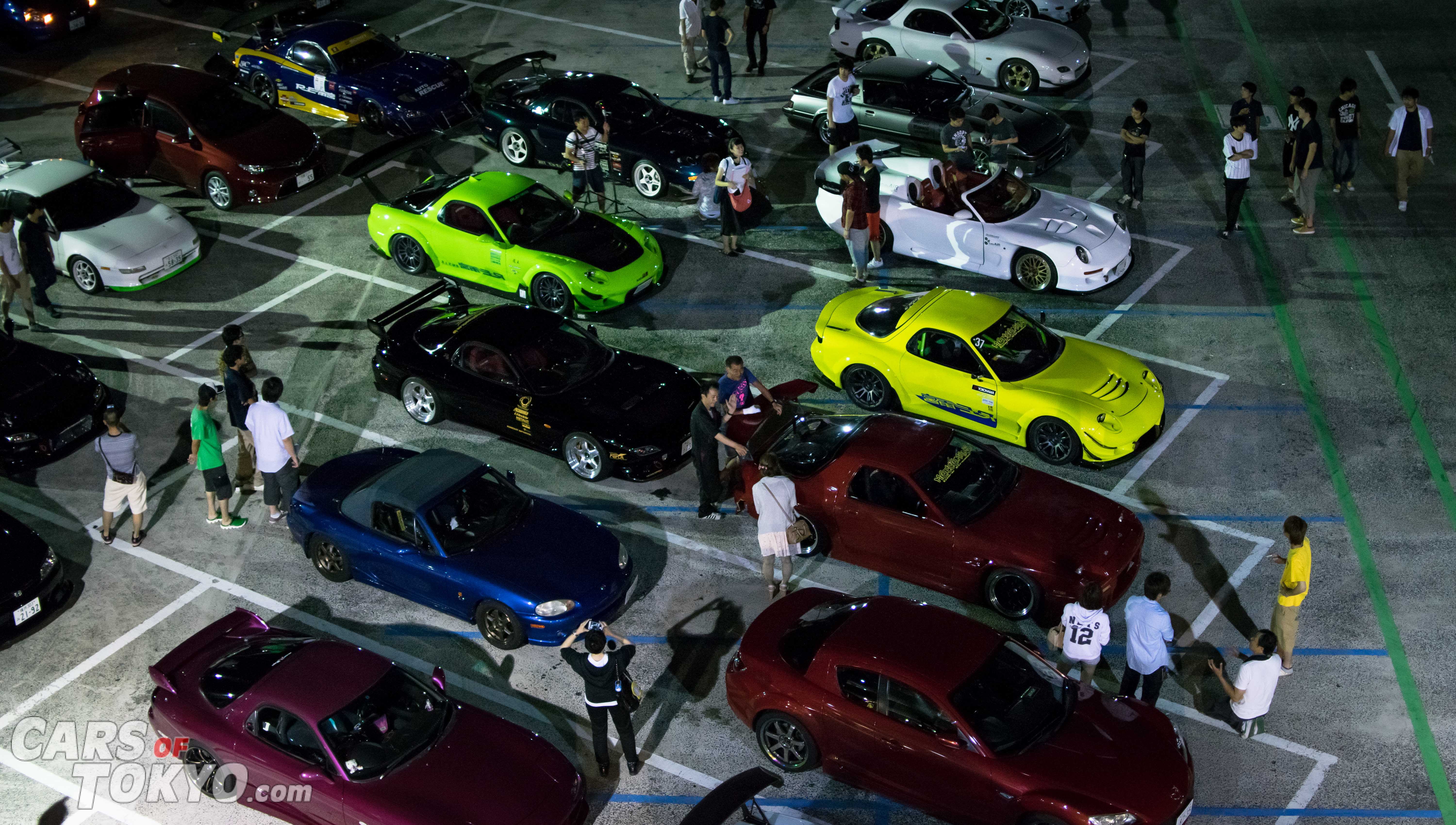 Cars of Tokyo Mazda RX7 Meet