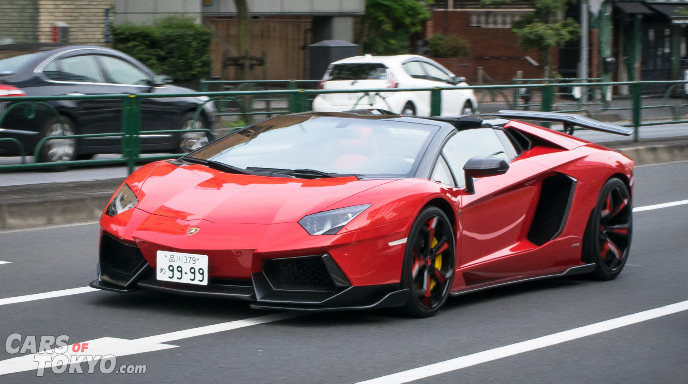 Cars of Tokyo Roppongi Lamborghini Avnetador