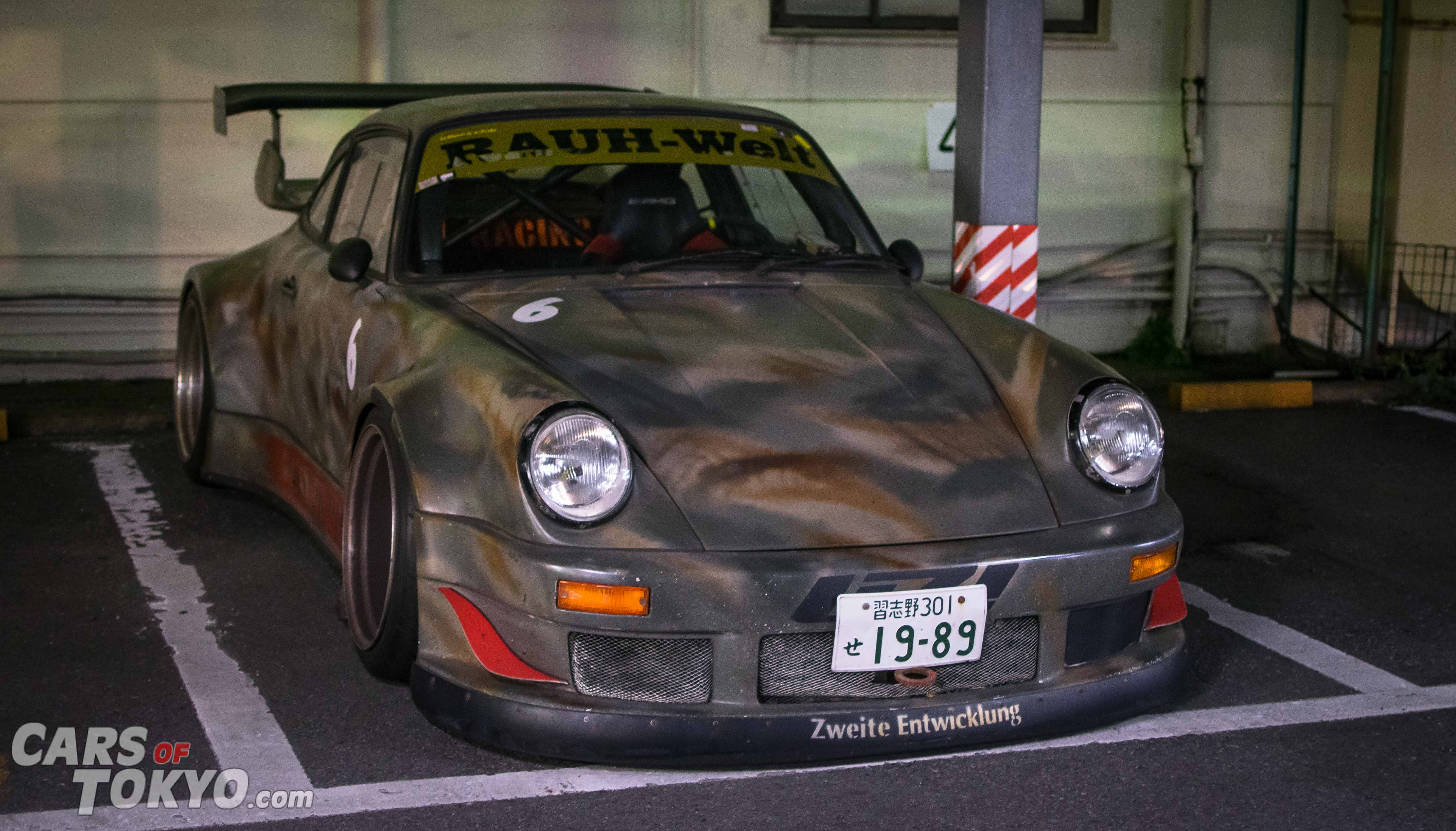 Cars of Tokyo RWB Porsche 911 Car Park