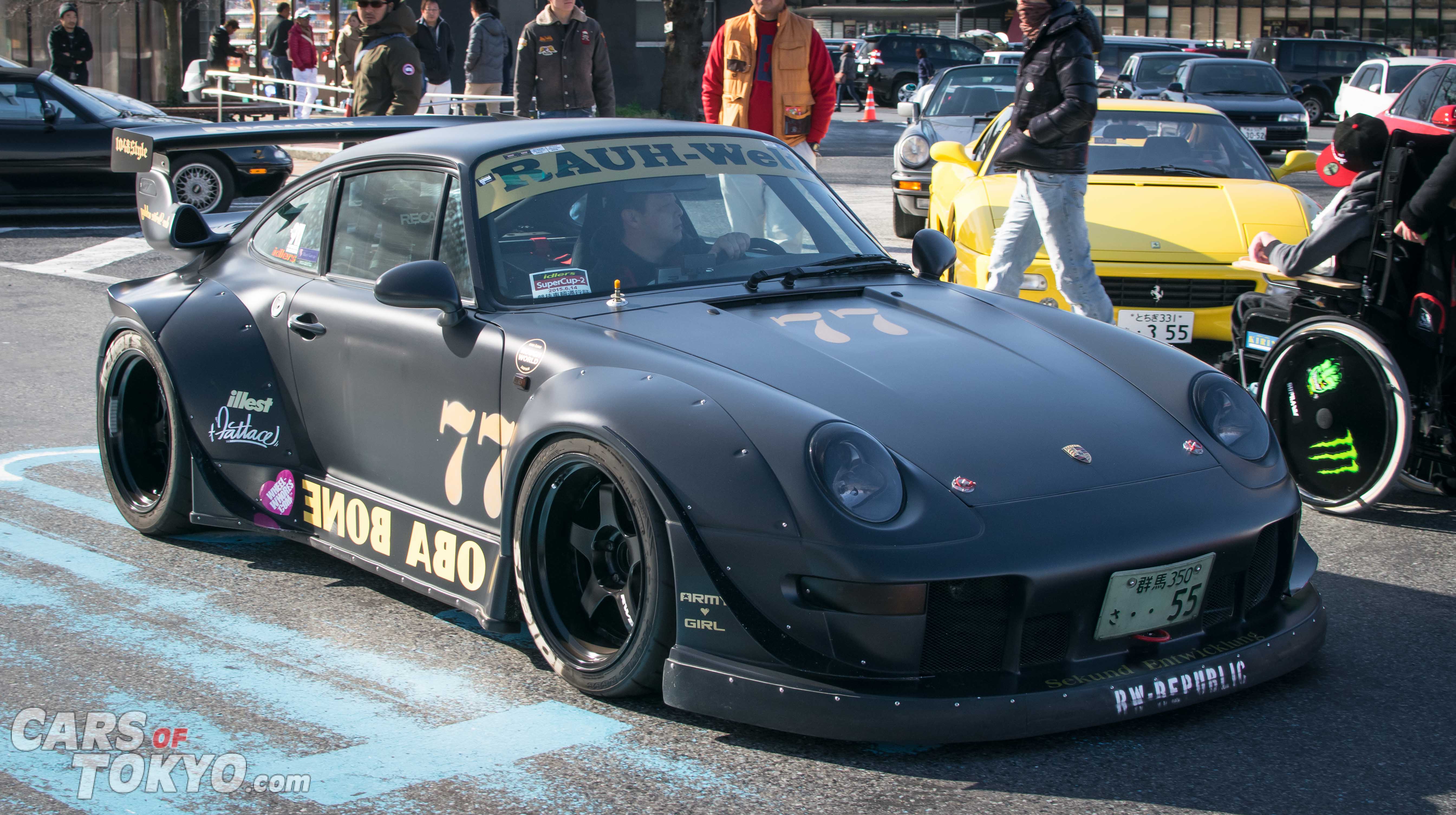 Cars of Tokyo RWB Porsche 911 993 Black