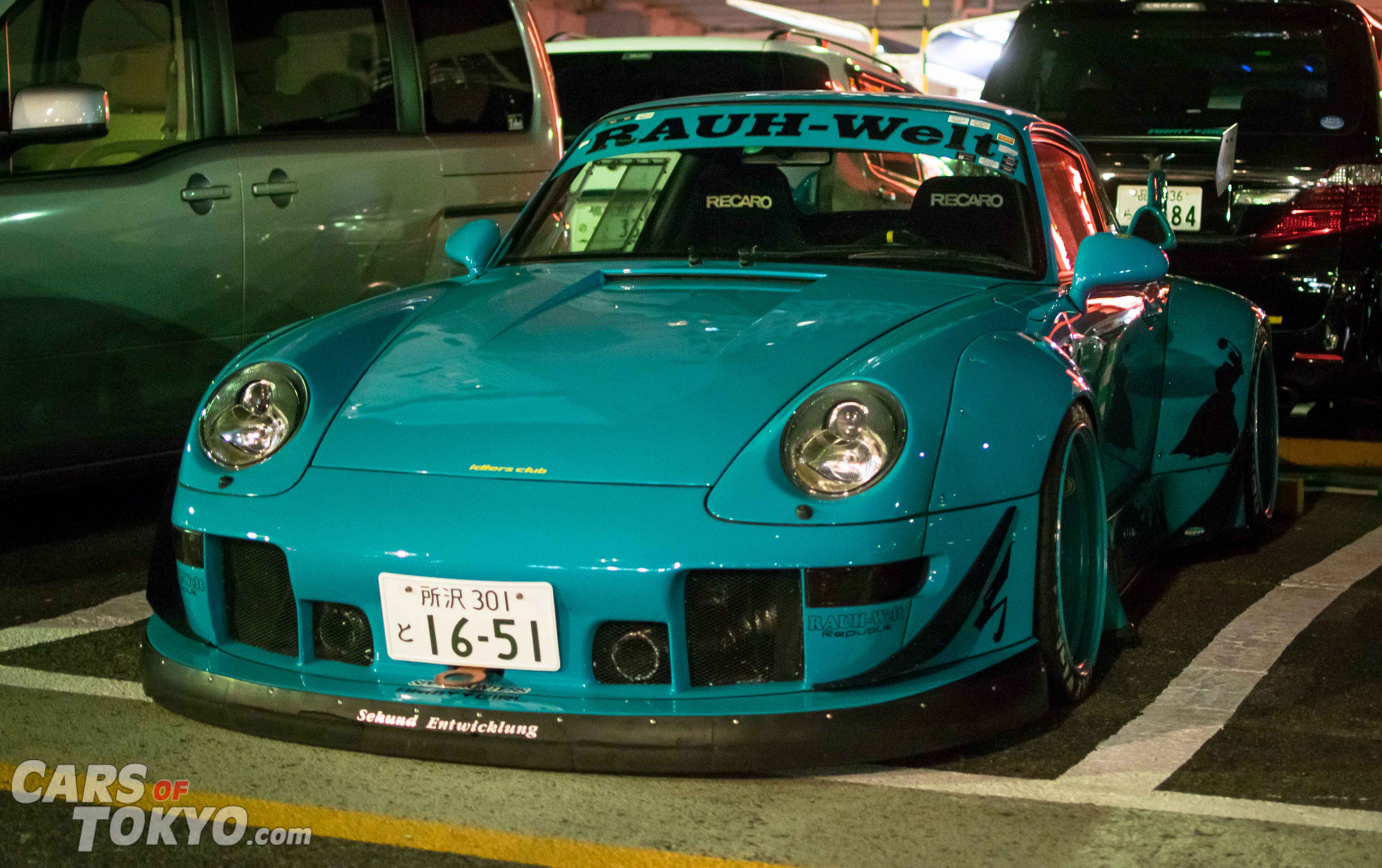 Cars of Tokyo RWB Porsche 911 993 Blue