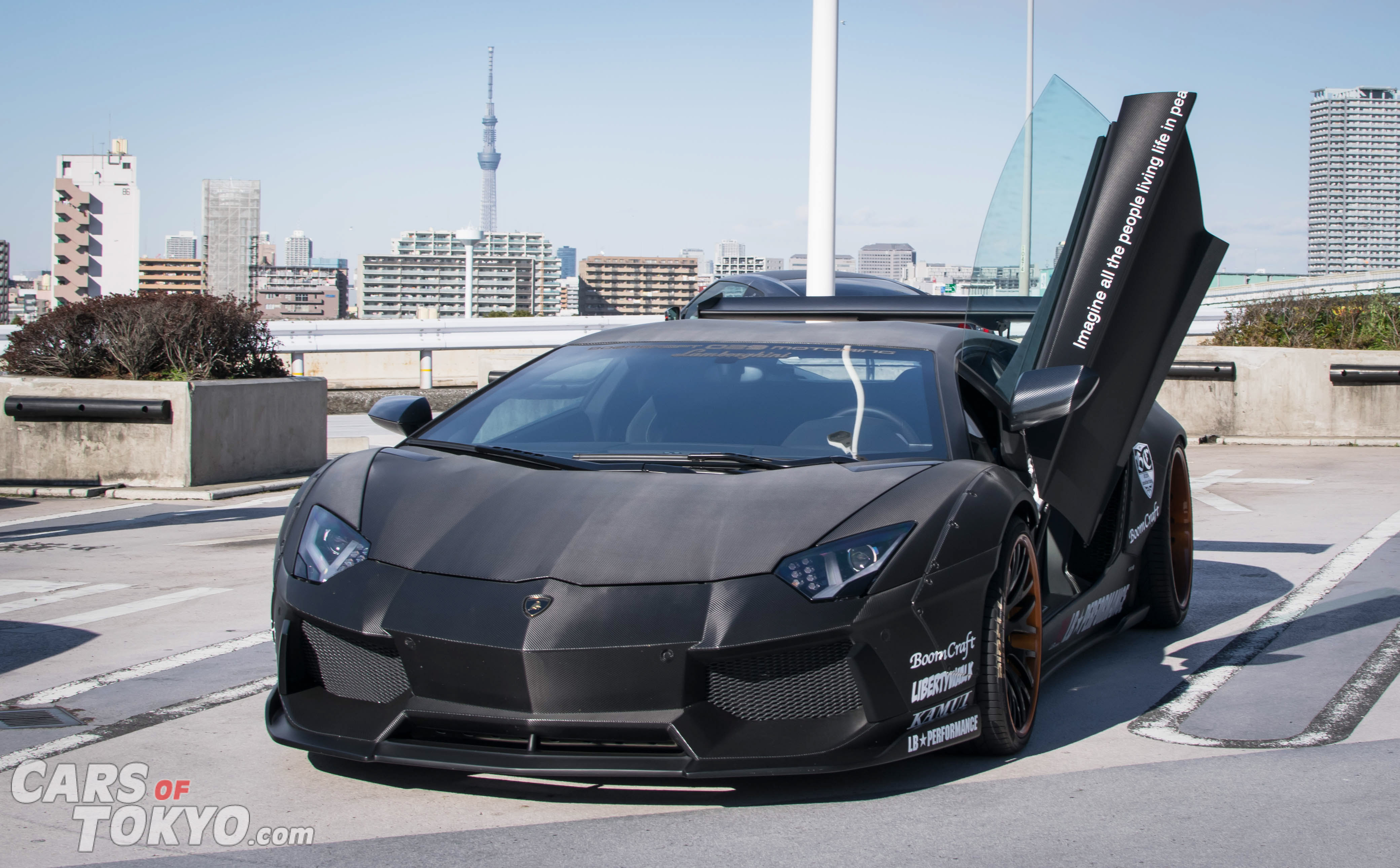 Cars of Tokyo Tatsumi Lamborghini Aventador Liberty Walk