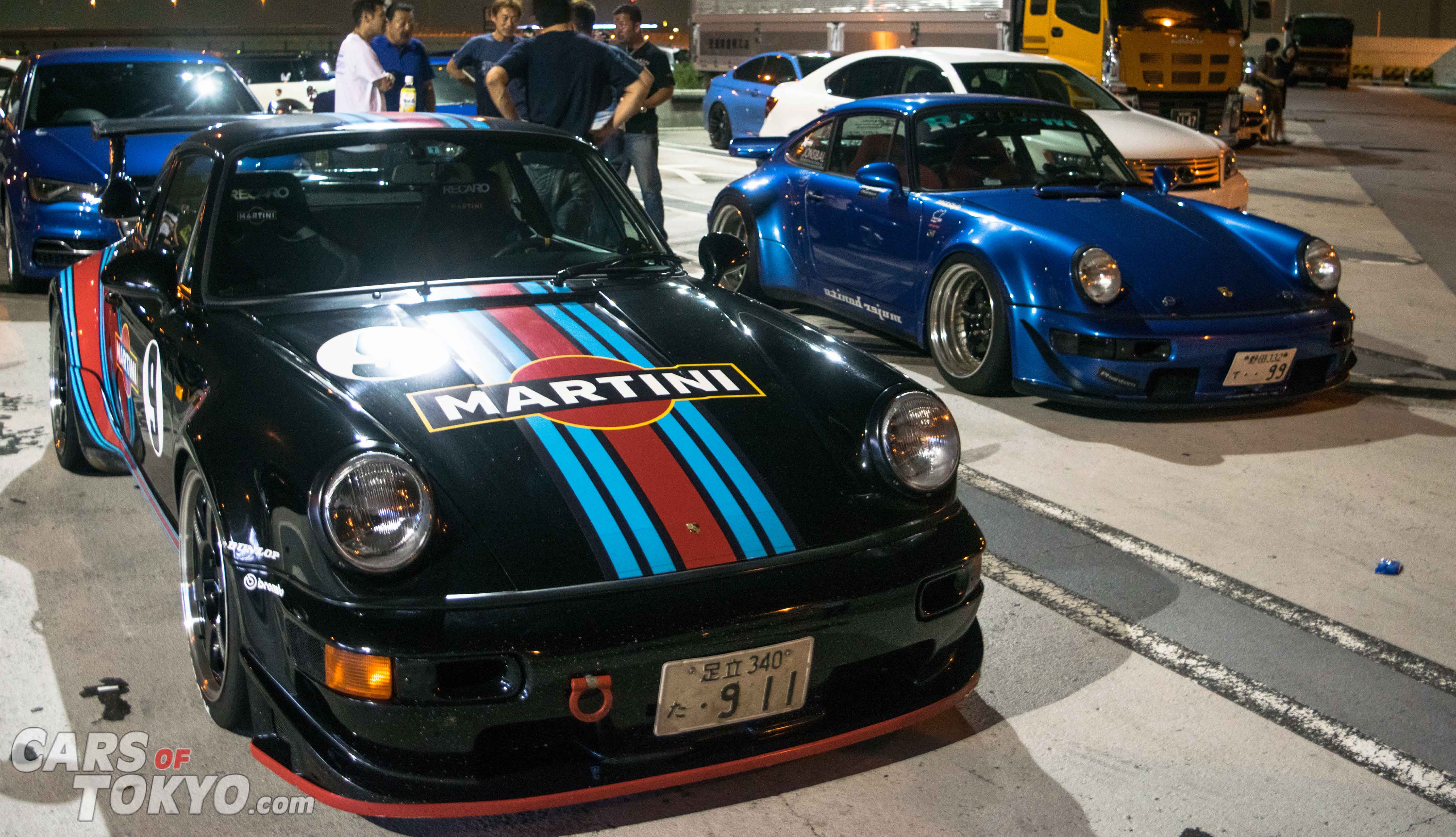 Cars of Tokyo Tatsumi 911 RWB & Martini