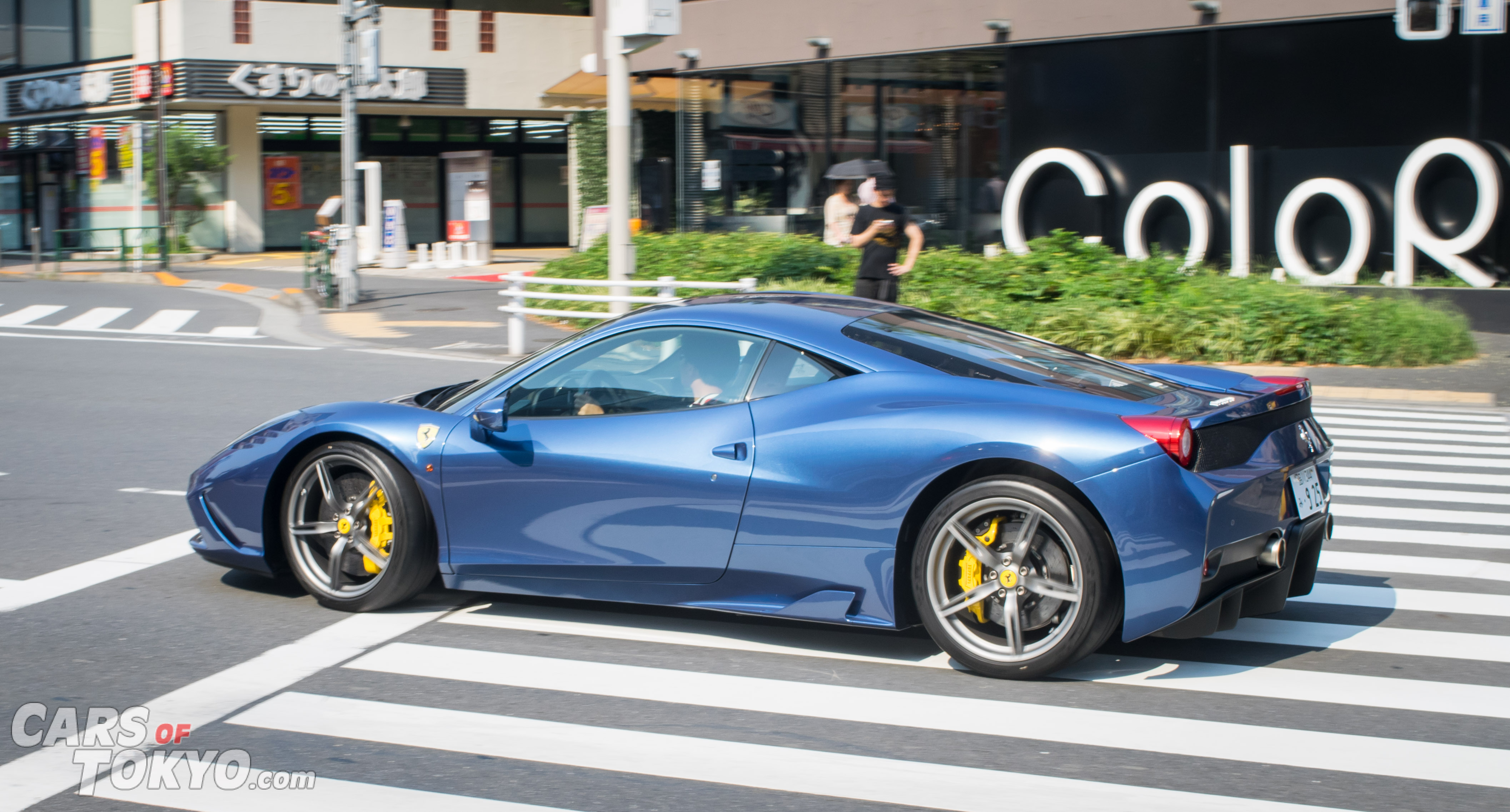 Cars of Tokyo Unusual Spec Ferrari 458 Speciale Blue