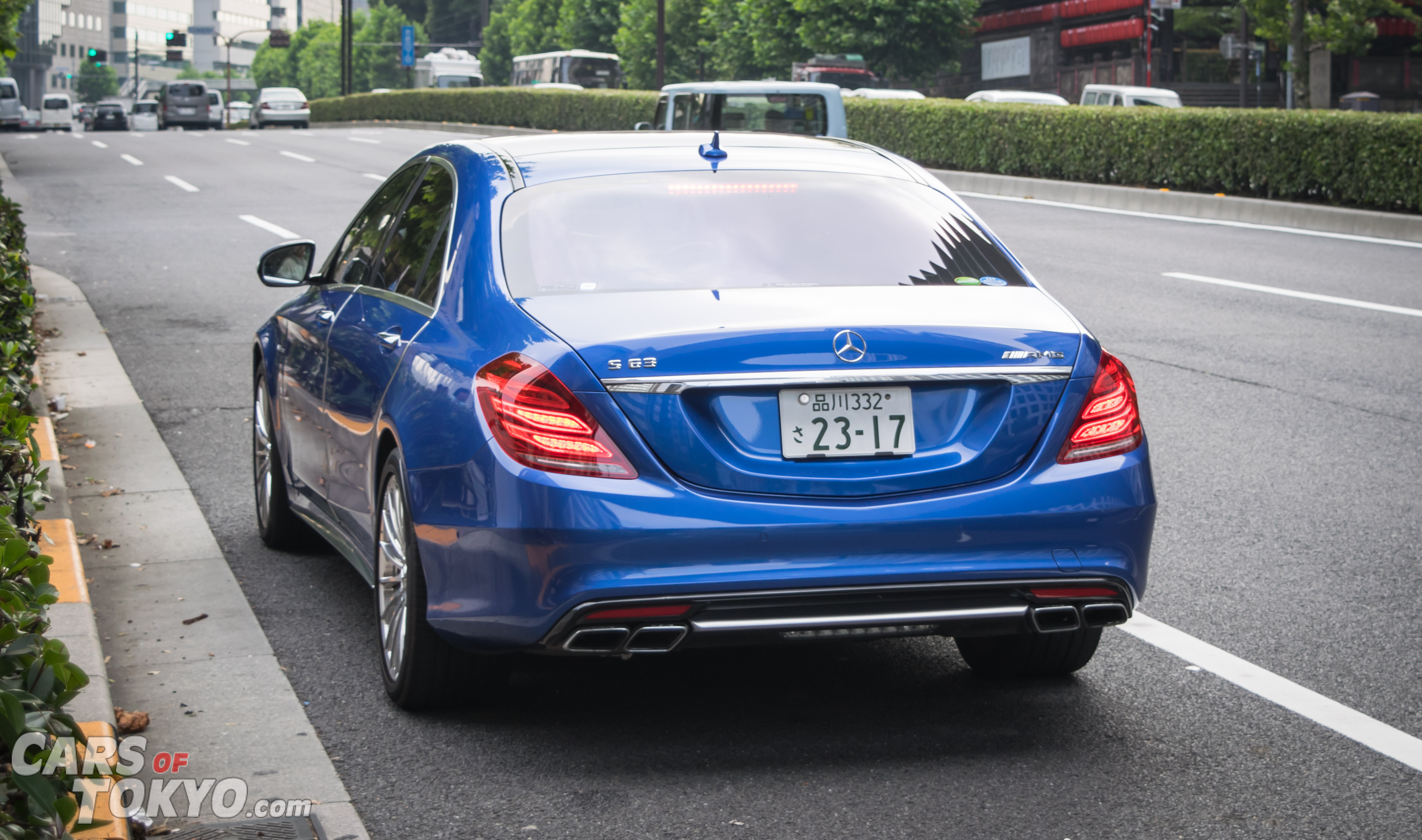 Cars of Tokyo Unusual Spec Mercedes Benz S63 AMG