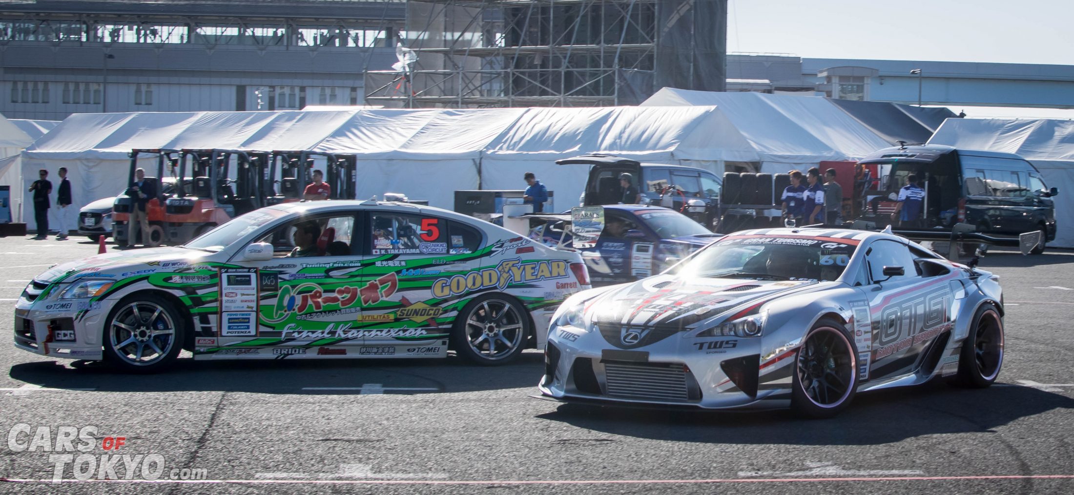 Lexus LFA drift car